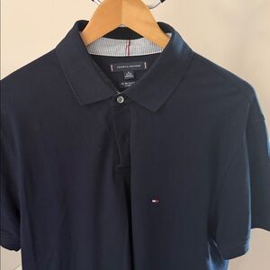 Tommy Hilfiger Men's Navy Polo Shirt